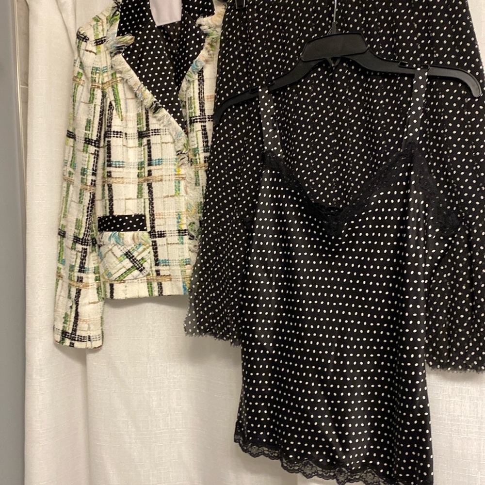 Dana Buchman silk suit